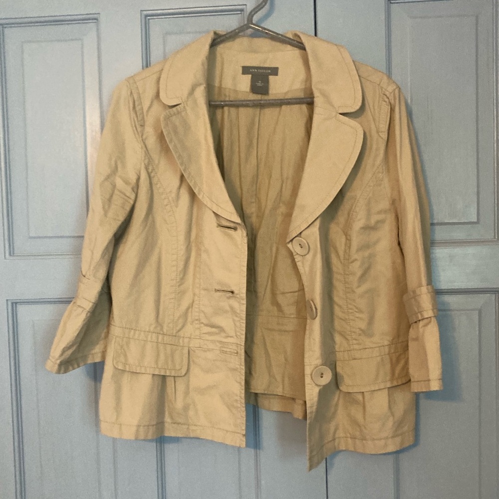 Khaki blazer